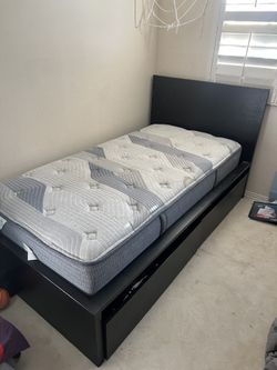Twin Bed Frame With Storage