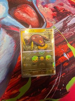 Stunfisk Holo Reverse Pokemon Card