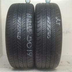 2 Tires 235 50 19 Continental ProContact TX like new no repairs