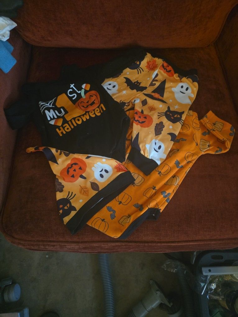 Babys First Halloween 3-6months