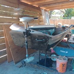 John Boat With Electric Motor