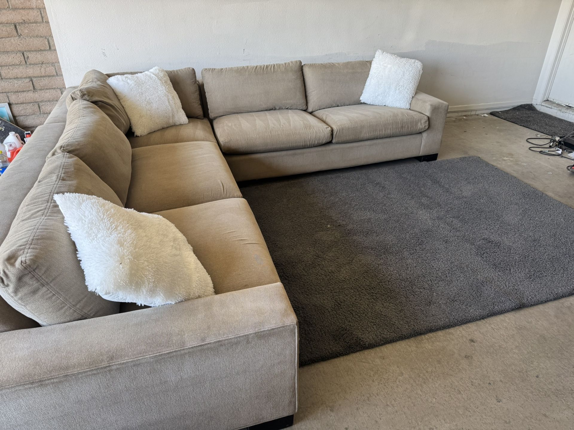 Sectional Sofa Couch Sala