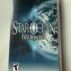 Star Ocean: Second Evolution - Sony PSP Complete CIB w/Registration Tested