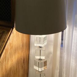 Lucite Lamp