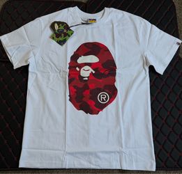 White Shirt - Red Logo