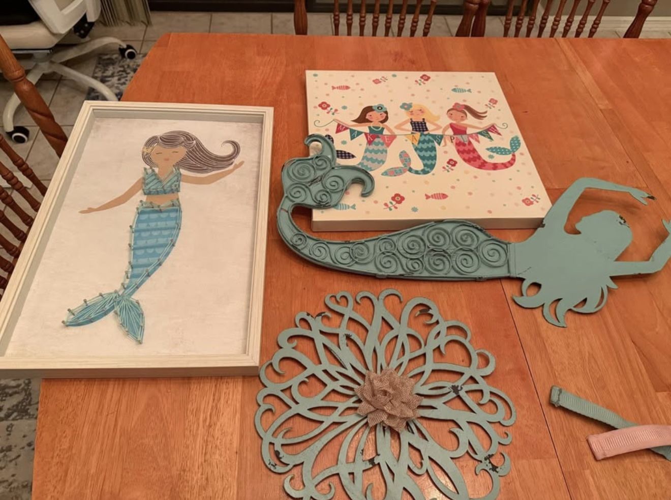 Mermaid kids decor