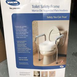 NEW INVACARE TOILET SAFETY FRAME
