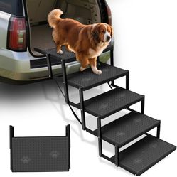 Dog Stairs for Car,Dog Steps for Car with Upgraded Load-Bearing Capacity,Dogs Stairs for Large Dogs,Pet Steps