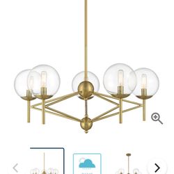 Gold Chandelier