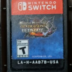 Nintendo Switch - Monster Hunter Generations Ultimate 