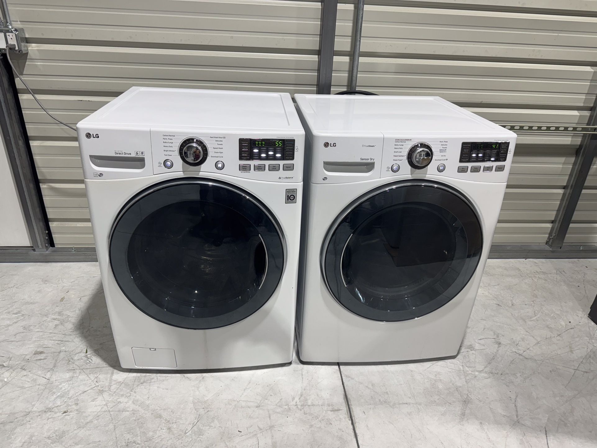 LG Washer And Dryer Like New