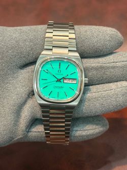 Omega TV Dial Seamaster 1010 -  Tiffany Blue Dial 🧊