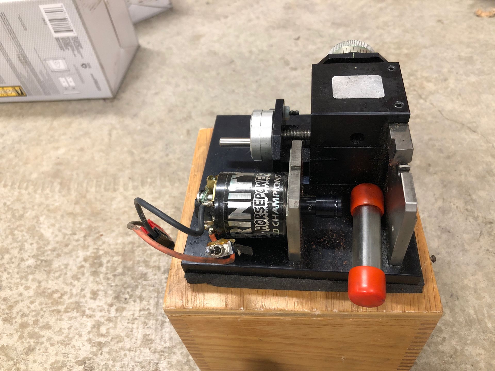 RC Car Comm Commutator Motor Lathe