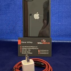 Apple iPhone 11 Black 64GB T-Mobile $500