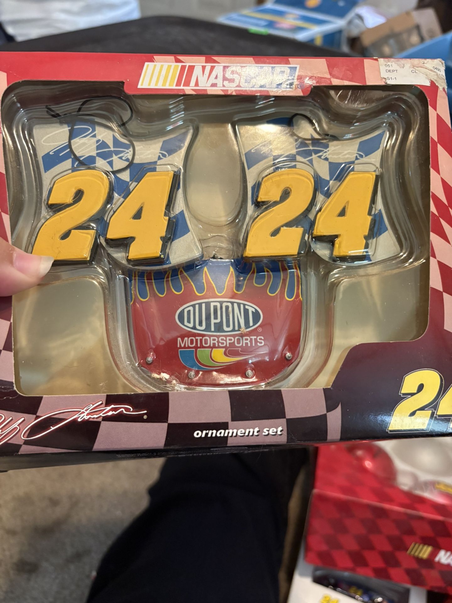 Jeff Gordon ornament sent