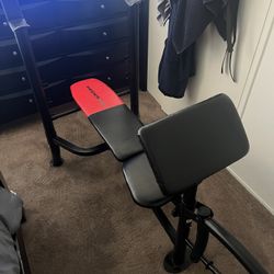 Weider Pro Bench Set