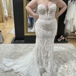 Wedding & reception dress 