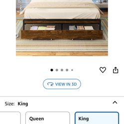 King Size Bed Frame 