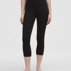 Lululemon Align High-Rise Crop 21" Black Size 10 ( Brand New)