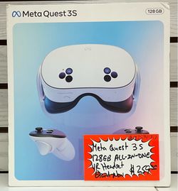 Meta Quest 3S 128GB ALL-IN-ONE VR Headset Brand New
