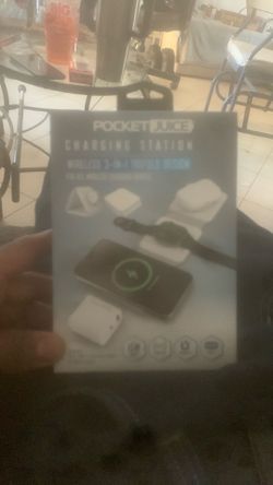 Pocket Juice wireless 3 in 1 trifold design charger