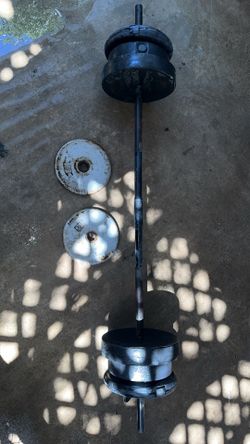 Weights and bar (cash only)