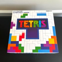 Buffalo Games Tetris Board Game - Missing 1 Blue Tetriminos Piece