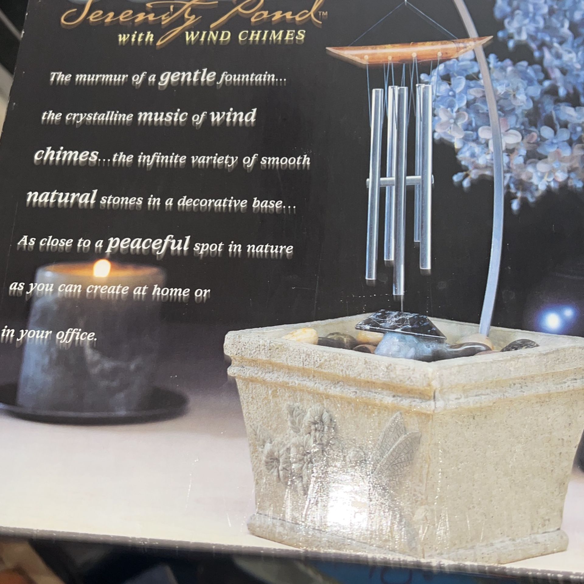 Conair Serenity Pond With Wind Chimes