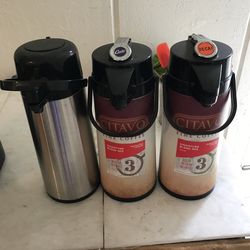 3 Commercial Tea Coffee Kettle $10 Each