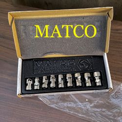 Matco 9pc - 1/4 Universal METRIC for joint Socket Set (((( $275 OBO     )))) ❗️You’ll  Get Sealed Box 📦 ❗️