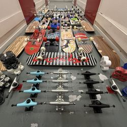Skateboard Decks Trucks Wheels Bearings Grip Tape 