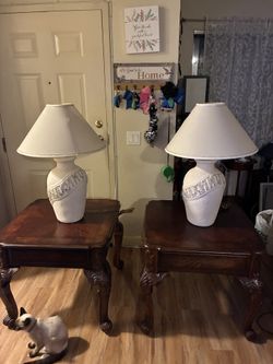 Beautiful Pair Of Lamps 