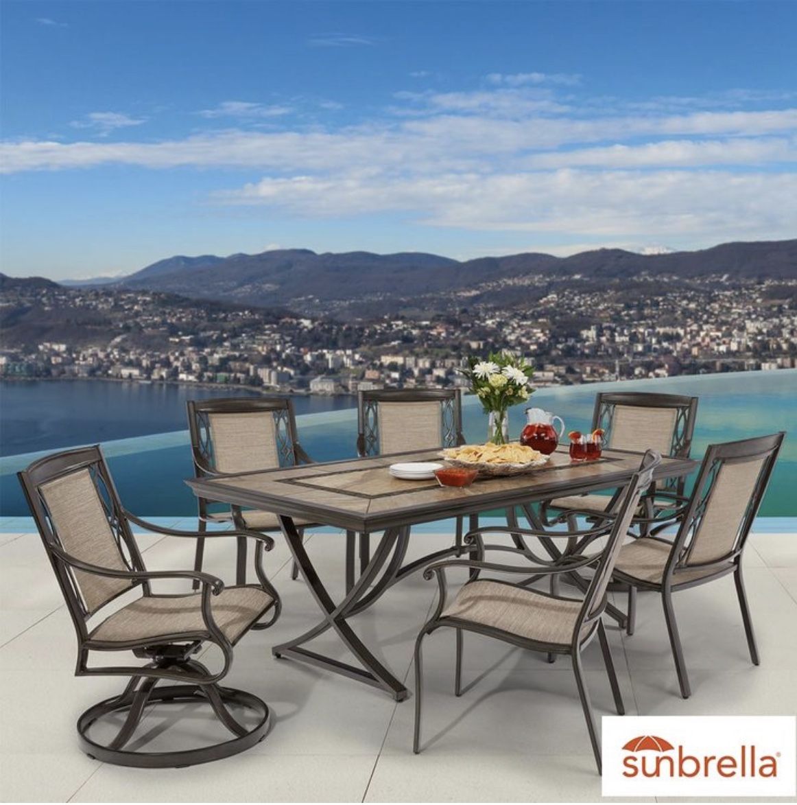 Costco Agio 7-piece Eldorado Patio Dining Set