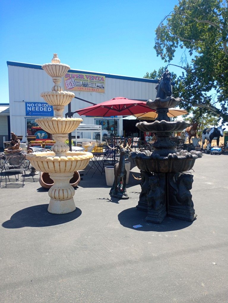 Fountains, Patio Sets, Planters And Garden Art
