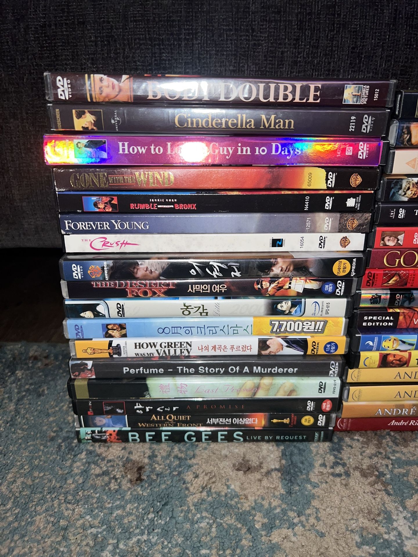 DVD And Blue Ray Bundle