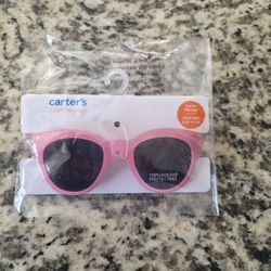 Carter's Just One You Pink Glitter Cat Eye Sunglasses 0-2 Years Old