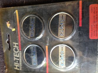 GMC decals 1"3/4 round