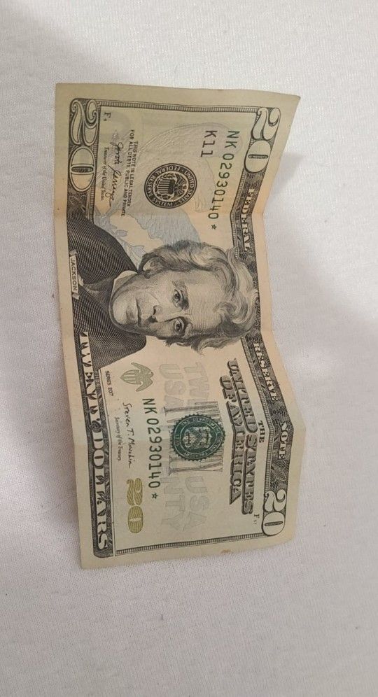 20 Dollar Star Note
