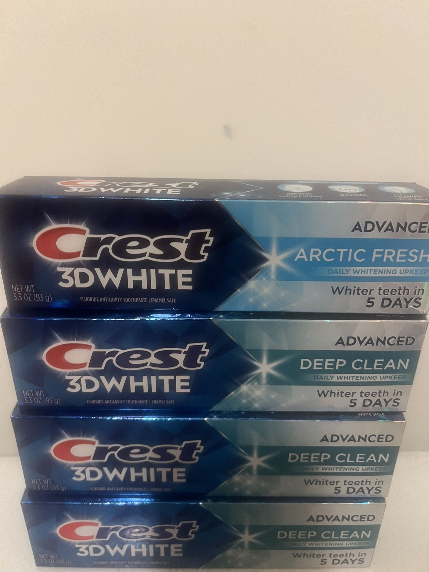 Crest 3 D White Toothpaste 4/$10