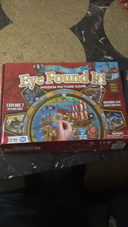 Eye found it game and monopoly  game