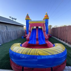 Double Lane Slip N Slide Combo