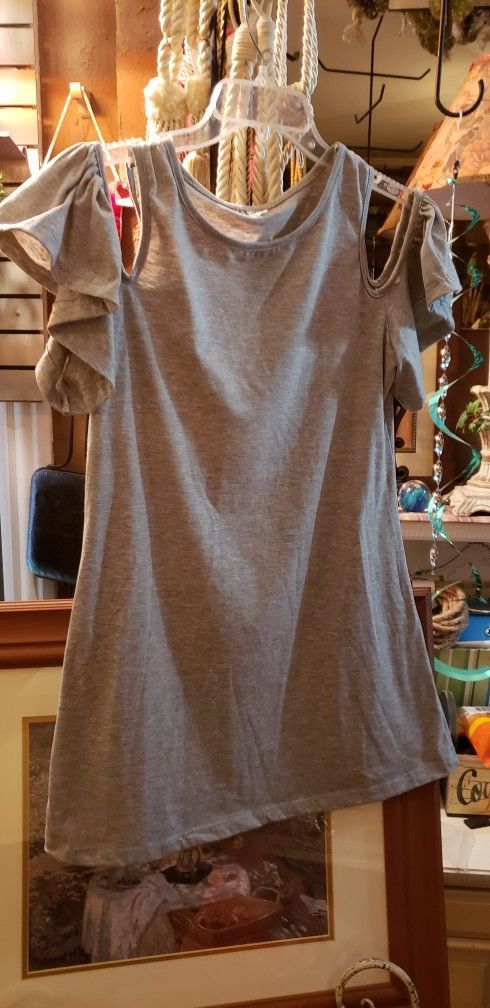 Off The Shoulder Tunic Size MED