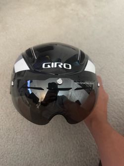 Giro Air Attack Shield Aero Road Bike Helmet Large Black w/ ZEISS Shield