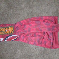 red bape hoodie make offer NOT FREE! 20$ IS THE LOWEST