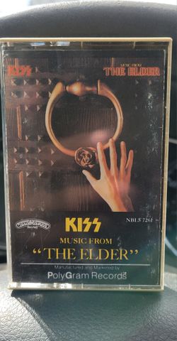 Kiss Music From The Elder Cassette Tape