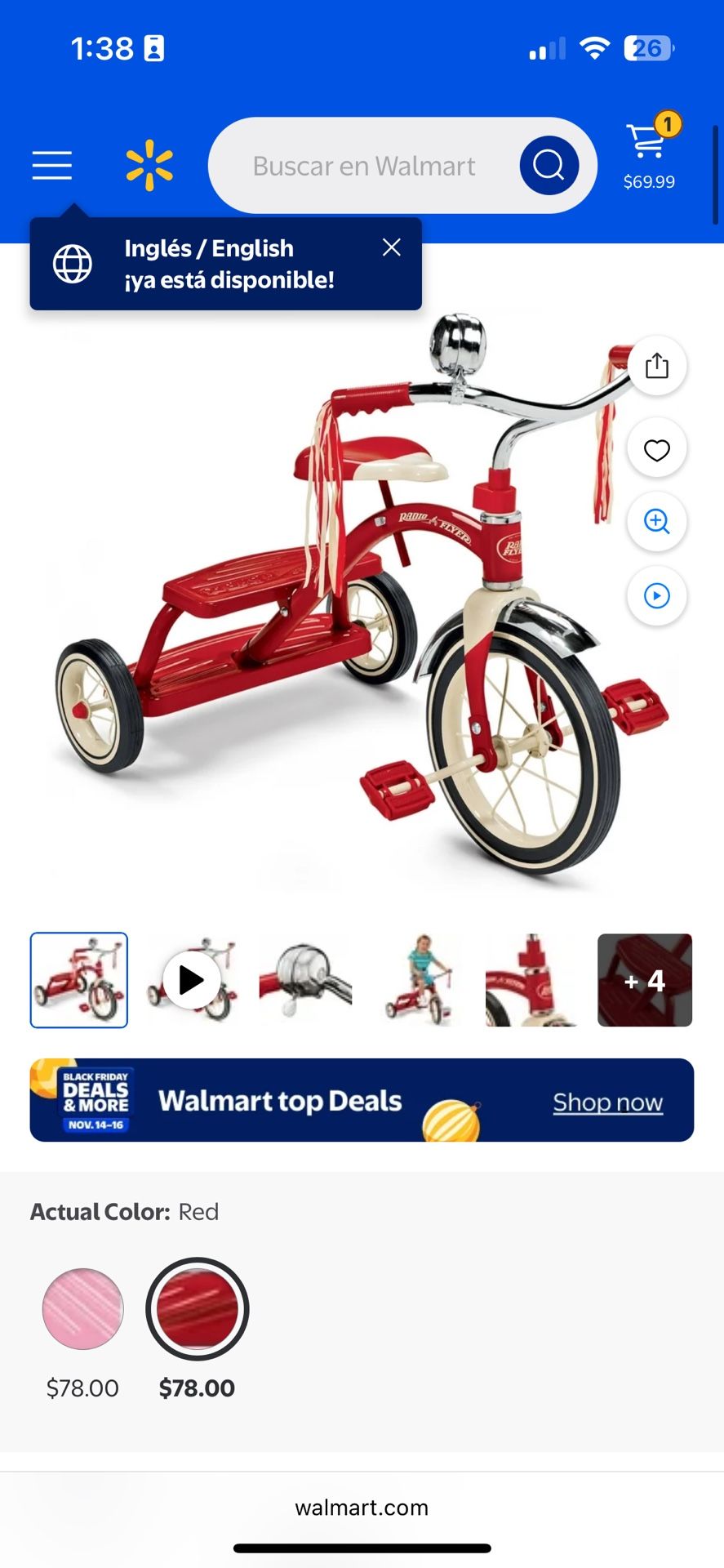 Tricycle for Kids Radio Flyer