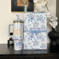 stanley 40 Oz H2.0 Tumbler With Handle , Double Walled Vacuum Insulated Stainless Steel Water Bottle Premium Summer Drinkware Portable Handy Flask Tra