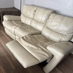 Real Leather Couch   - Free