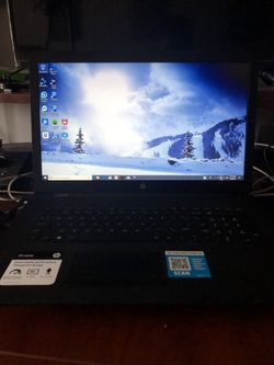 New HP Computer Large Screen HD+ Display