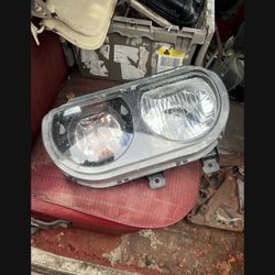 08-14dodge challenger front headlight left good condition 